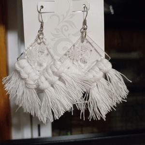 Macrame earrings